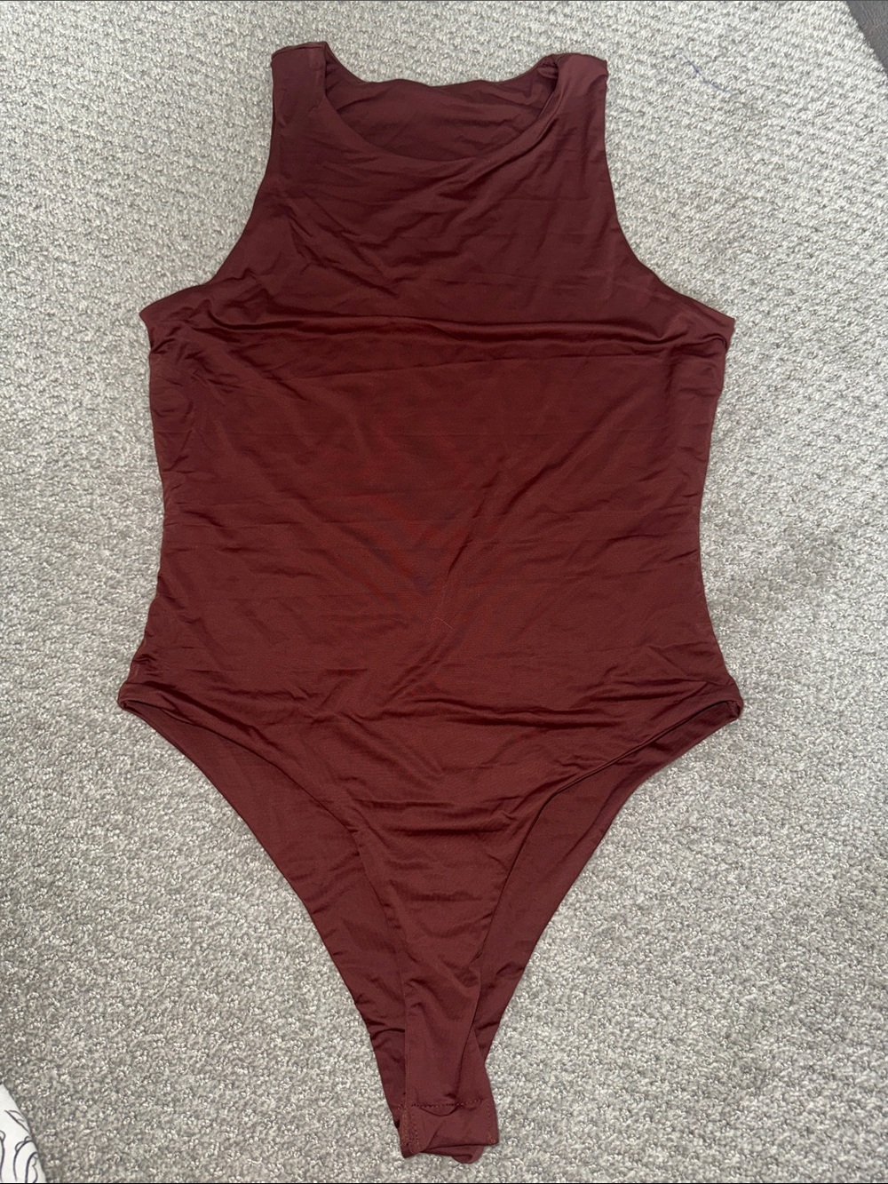 Brown bodysuit